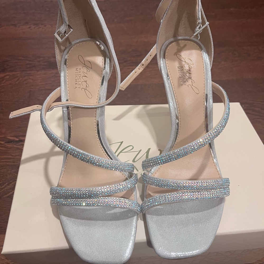 Badgley Mischka Naylor Evening Shoes never worn